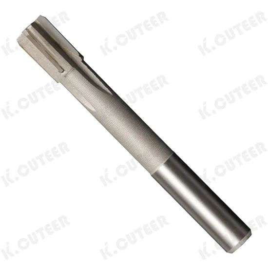 H7 H8 Straight Shank Reamer Tungsten Carbide High Precision